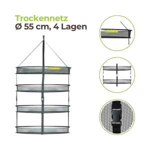 PRODRY 55 | Ø55cm | 4 Lagen | Trockennetz...