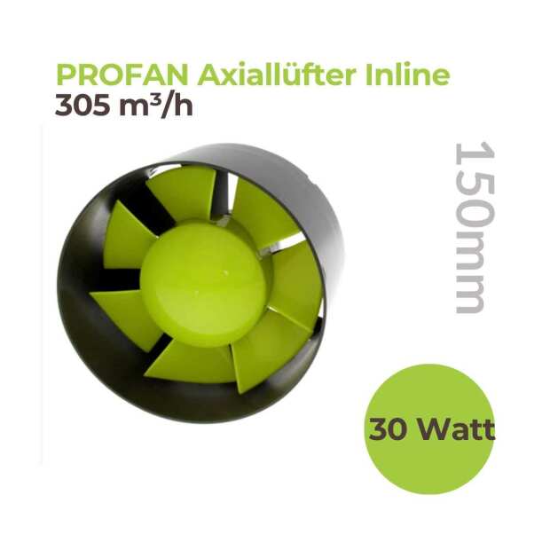 axiallüfter 150mm von vorn