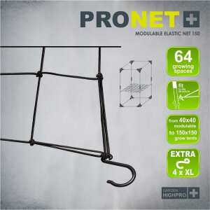 PRONET | 60x60 bis 150x150 cm | Pflanzennetz | Garden...