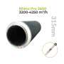 Rhino Pro 3600 | Ø315mm | 3200-4250m³/h | Aktivkohlefilter 315mm x 1200mm