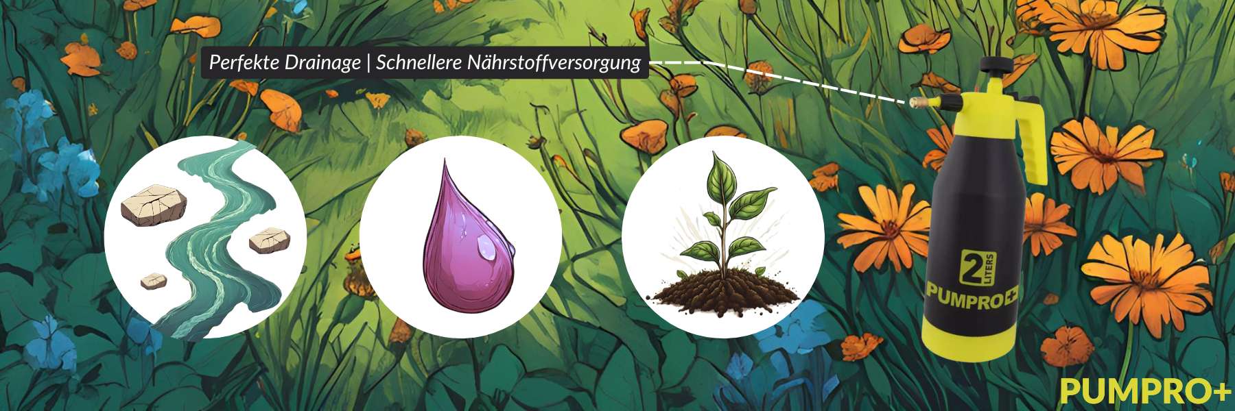 Eine Grafik von Bodenlebewesen